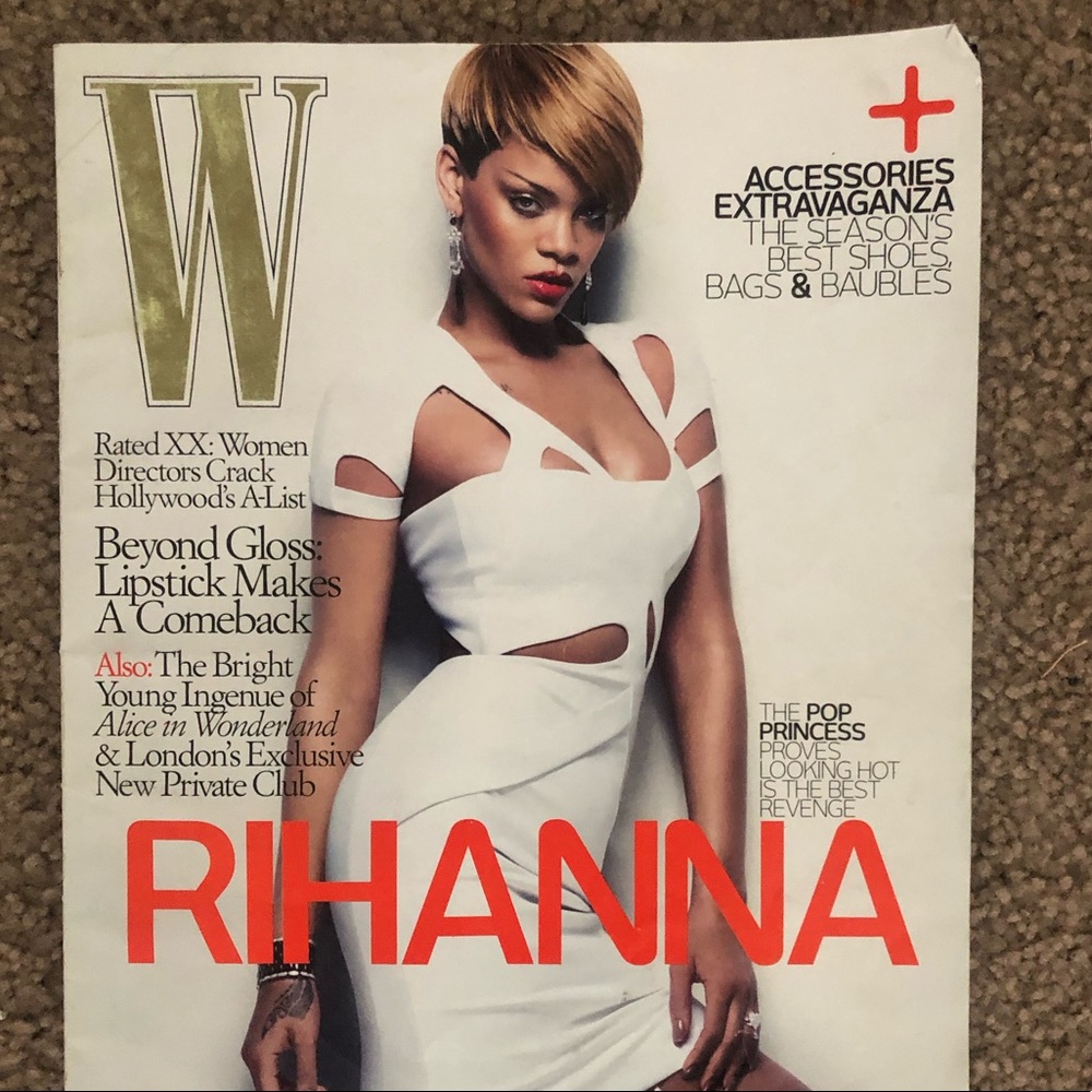 Rihanna W magazine